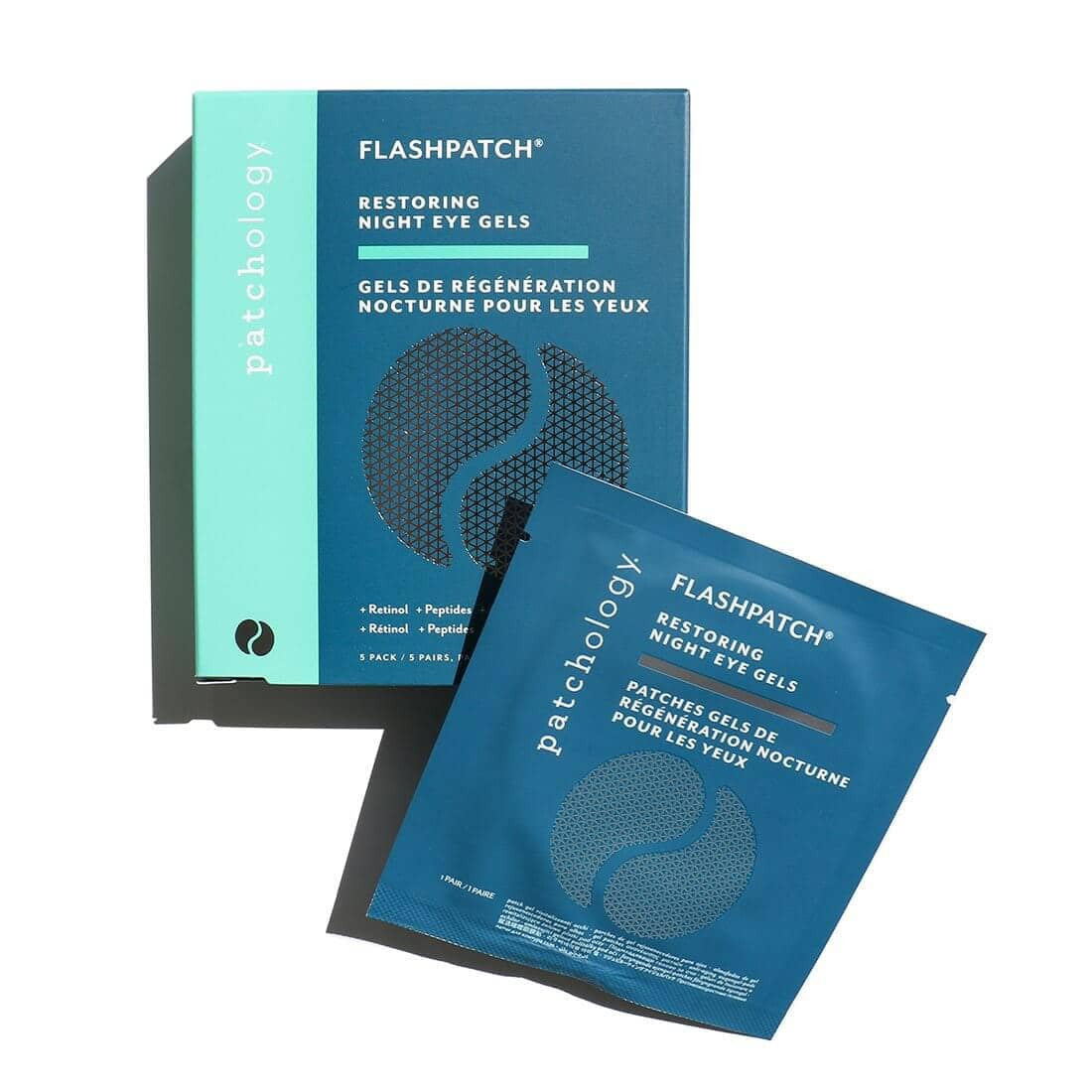 Patchology FlashPatch® Restoring Night Eye Gels - SkinElite - 5 pair