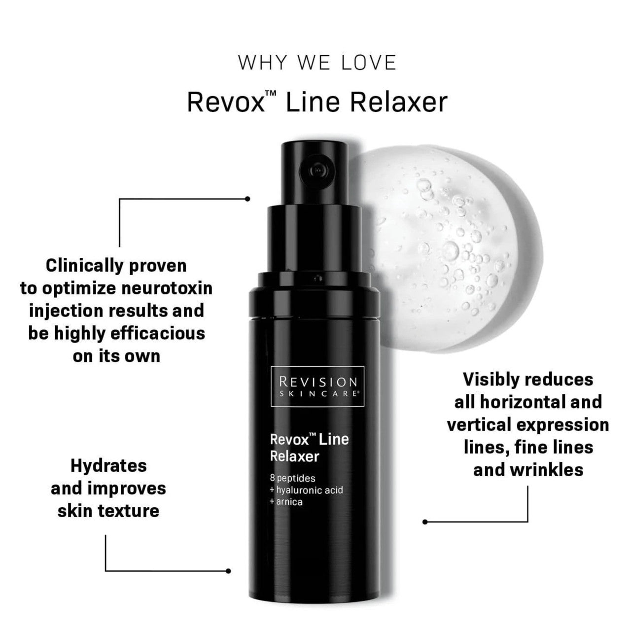 Revision Injection Perfection Regimen - Travel Size Set of 3 - SkinElite - line relaxer benefits
