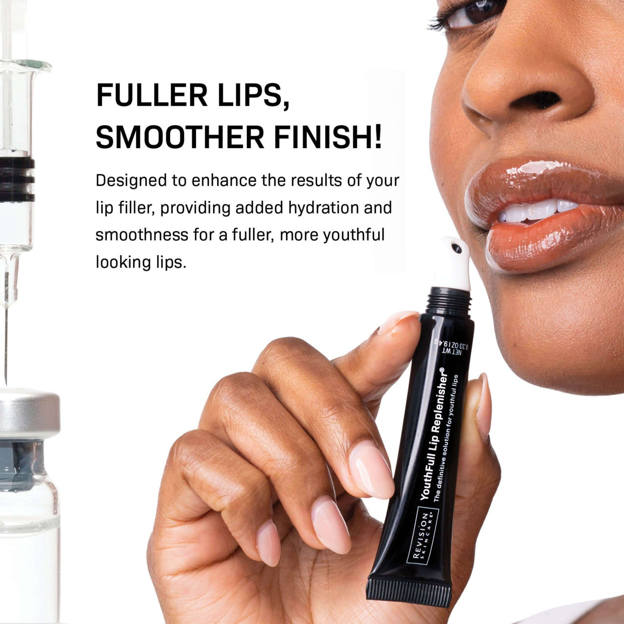 Revision Injection Perfection Regimen - Travel Size Set of 3 - SkinElite - lip replenisher benefits 2