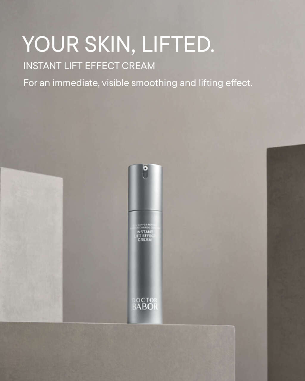 Doctor Babor Instant Lift Effect Cream | SkinElite - benefit