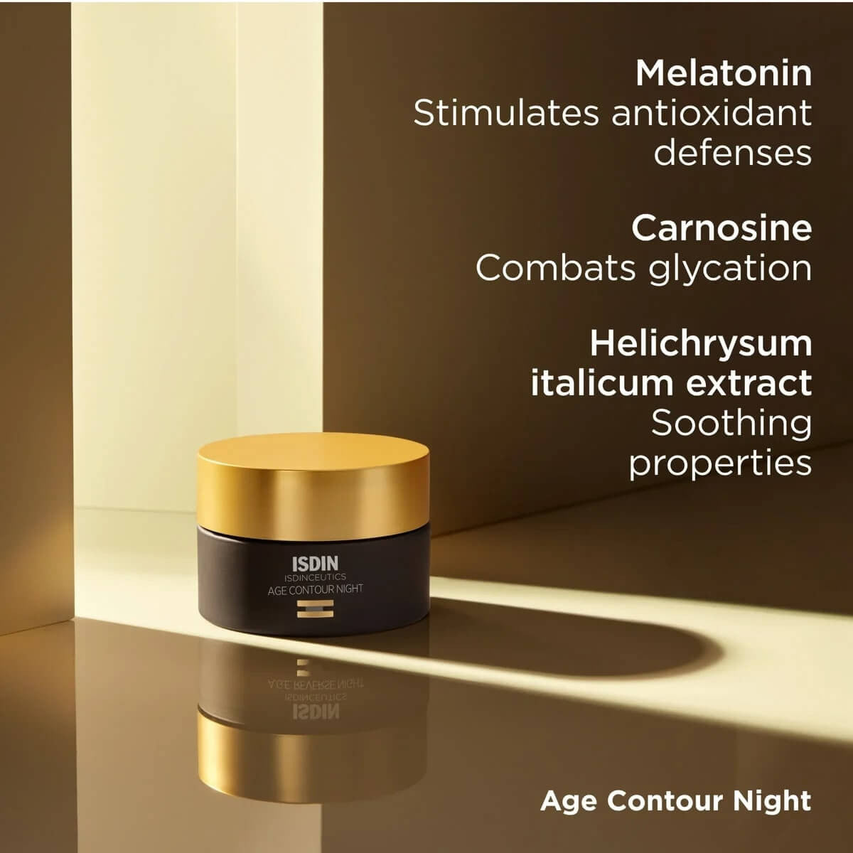ISDIN Isdinceutics Age Contour Night Cream 1.81 oz - SkinElite - key ingredients