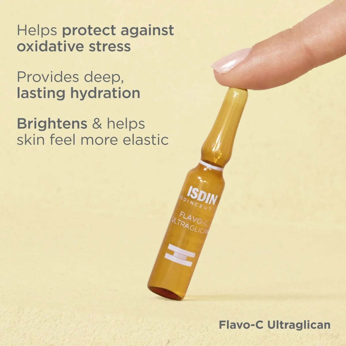 ISDIN Isdinceutics Rejuenate Flavo-c Ultraglican Serum - SkinElite - benefits
