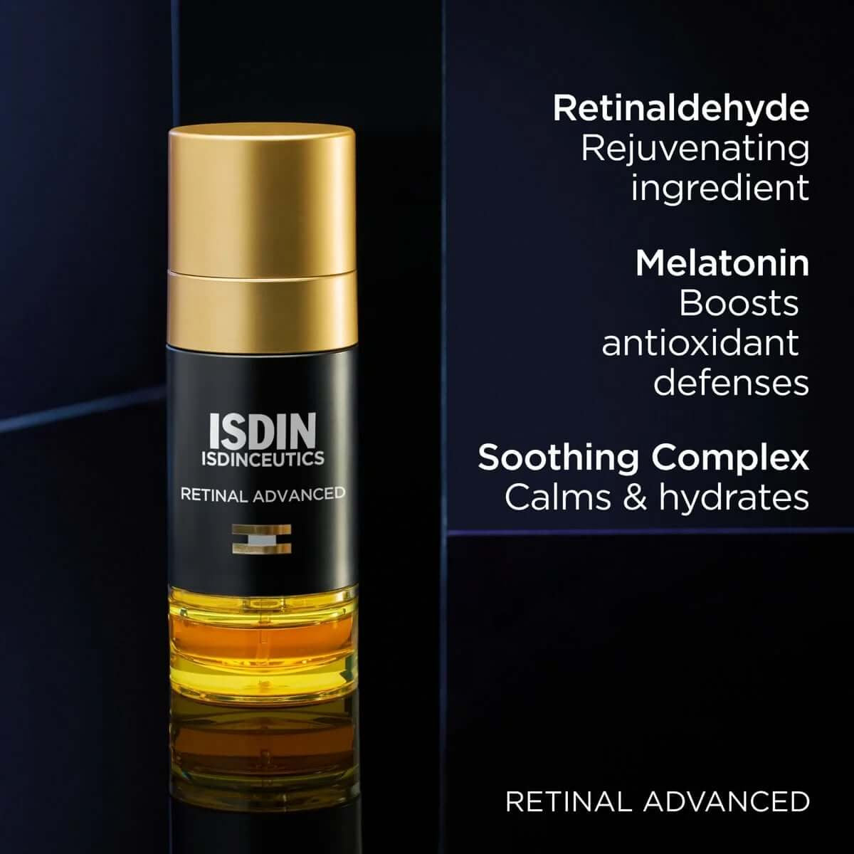 ISDIN Isdinceutics Retinol Advanced Serum 1.7 fl oz - SkinElite - ingredients