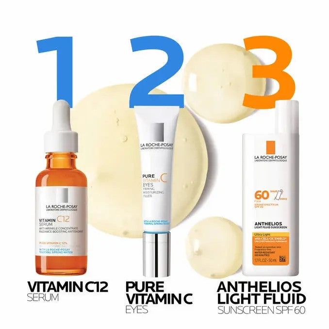 La Roche-Posay Vitamin C12 Serum 1 fl oz routine