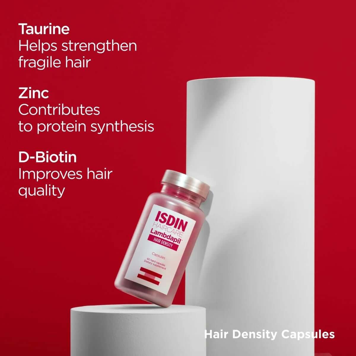 ISDIN Lambdapil Hair Density 60 capsules - SkinElite - ingredients
