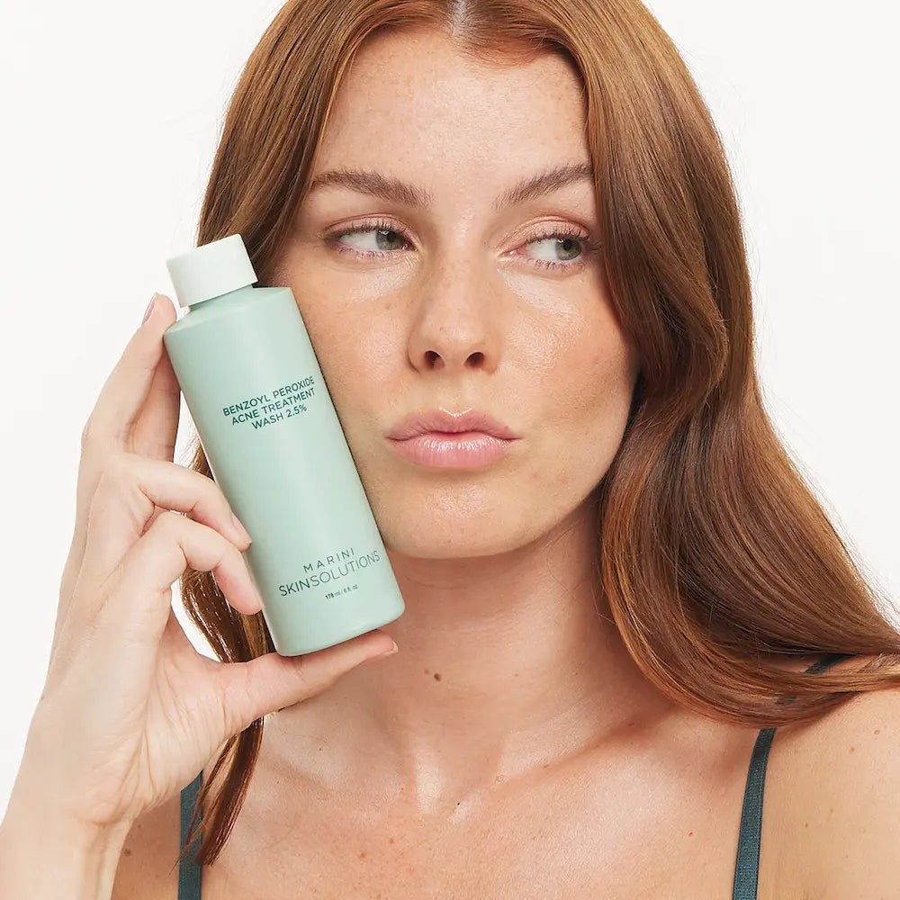 Marini SkinSolutions Benzoyl Peroxide Acne Treatment Wash 2.5% 6 oz model