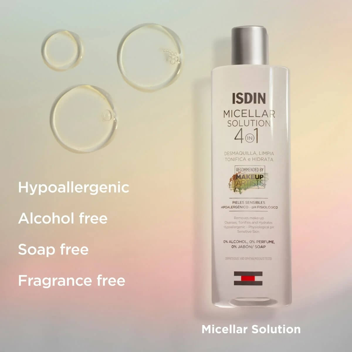 ISDIN Isdinceutics Micellar Solution 4 in 1 - 13.5 fl oz - SkinElite - preferences