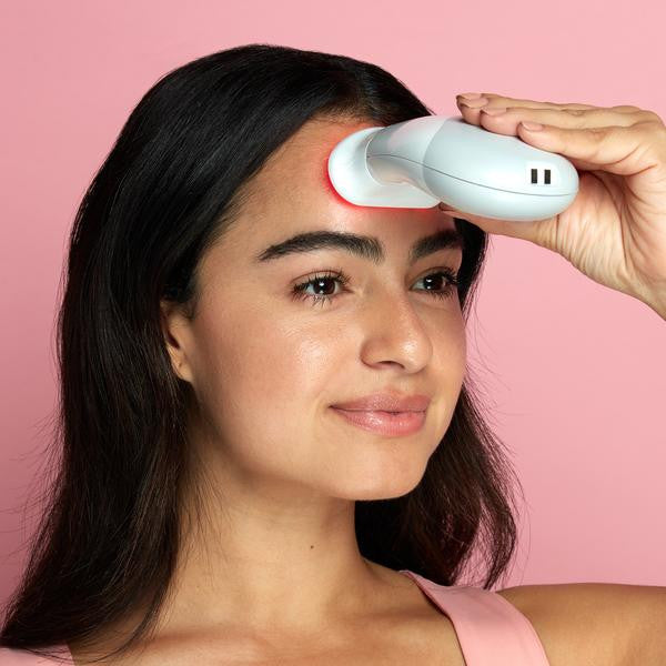 NuFACE Trinity Wrinkle Reducer Attachment lifestyle 2