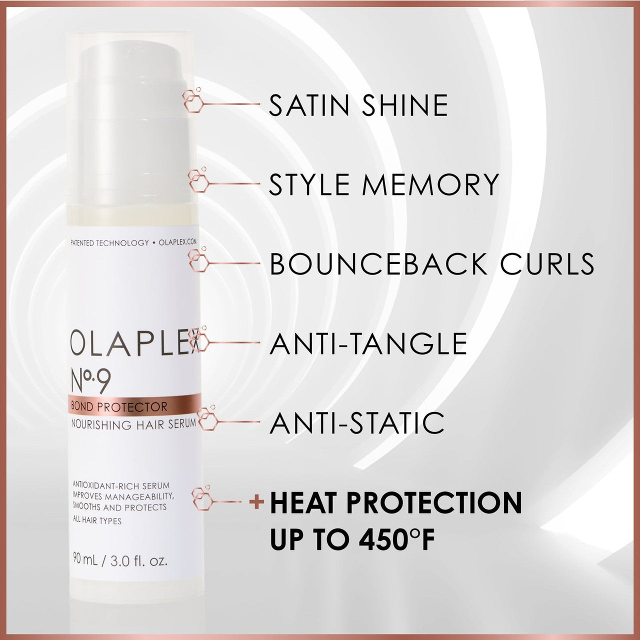 Olaplex Nº.9 Bond Protector Nourishing Hair Serum 3 fl oz - SkinElite - benefits