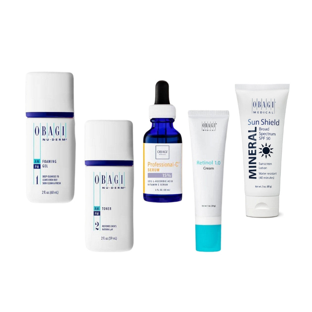 Obagi Back To Basic Set of 5 (Serum 15%)