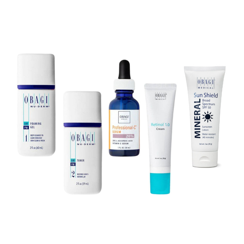Obagi Back To Basic Set of 5 (Serum 20%)