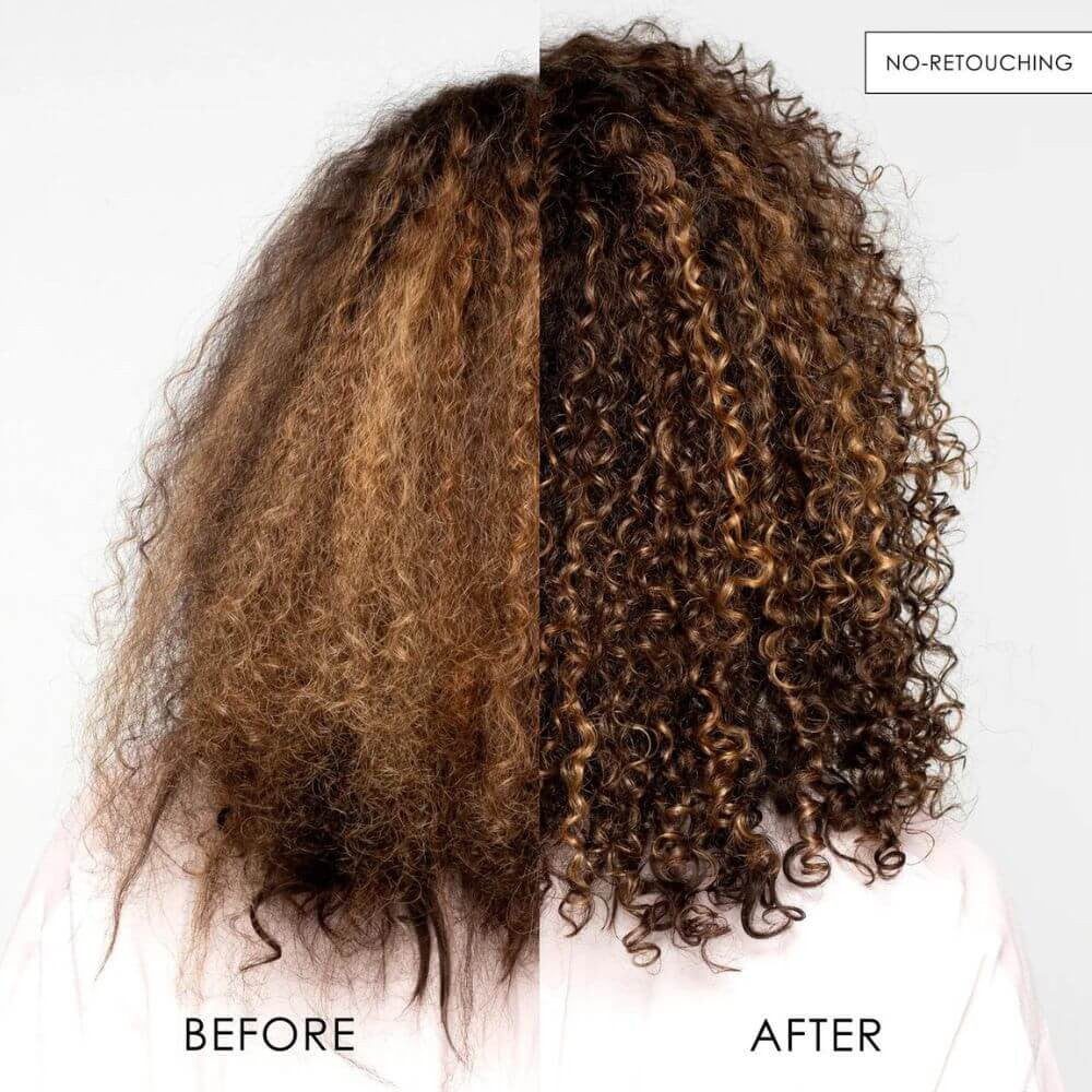 Olaplex Nº.8 Bond Intense Moisture Mask - before and after curly hair - Skin Elite