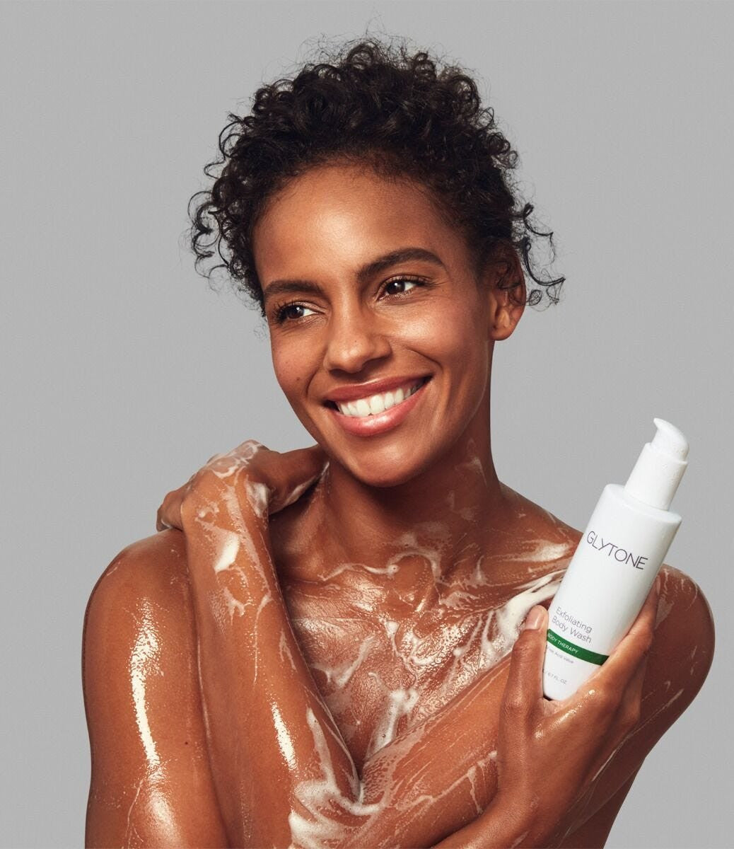 Glytone Exfoliating Body Wash 6.7 fl oz - SkinElite - lifestyle