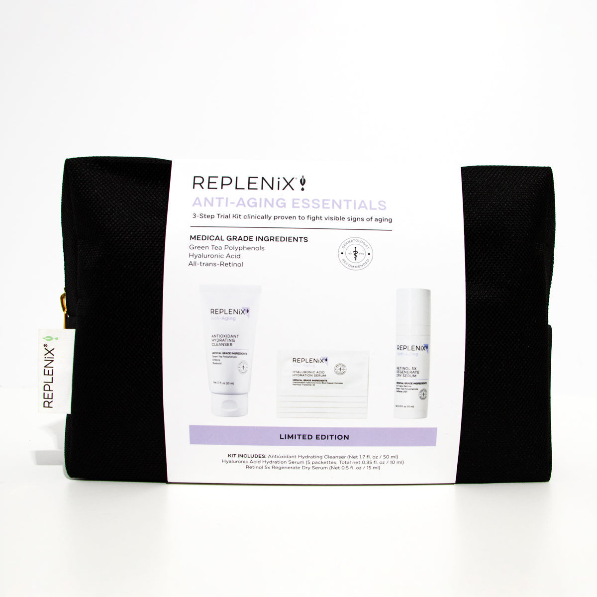 Replenix Anti-Aging Essentials 3 Step Trial Kit