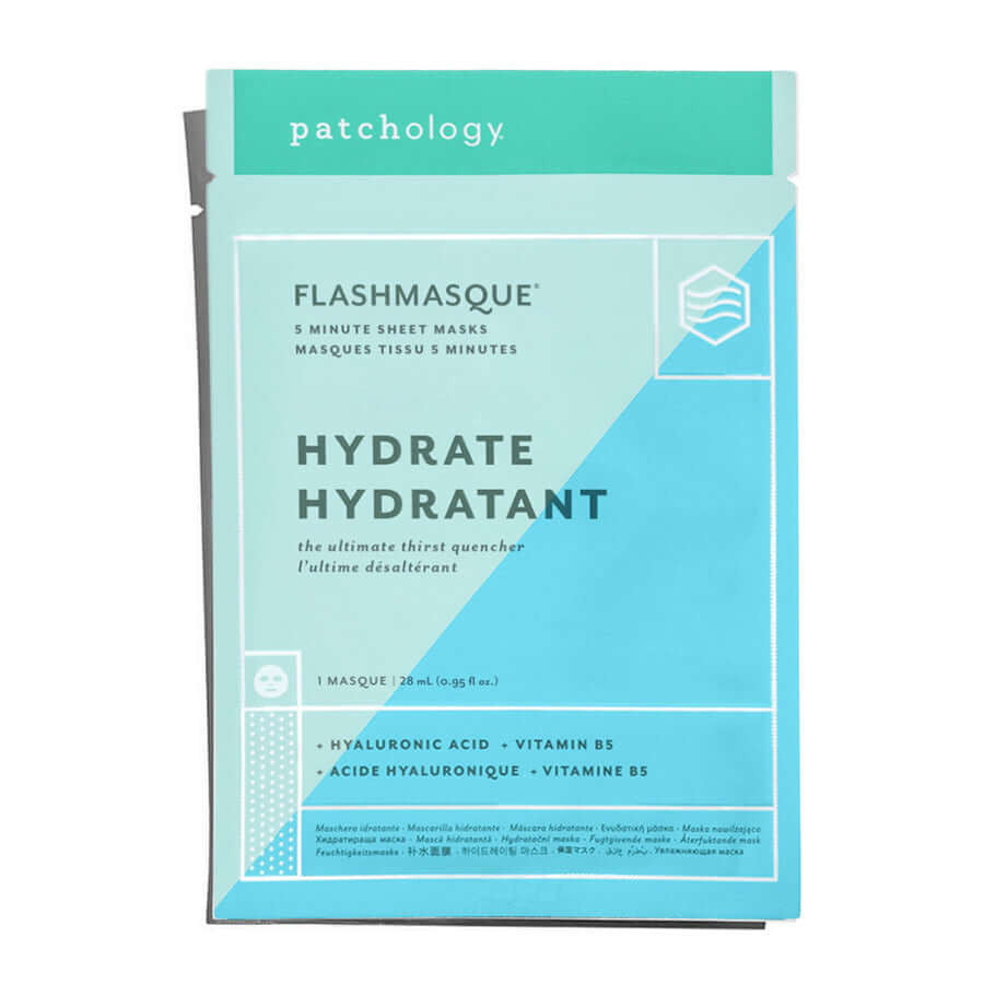 Patchology FlashMasque Hydrate 5-Minute Sheet Masks - SkinElite