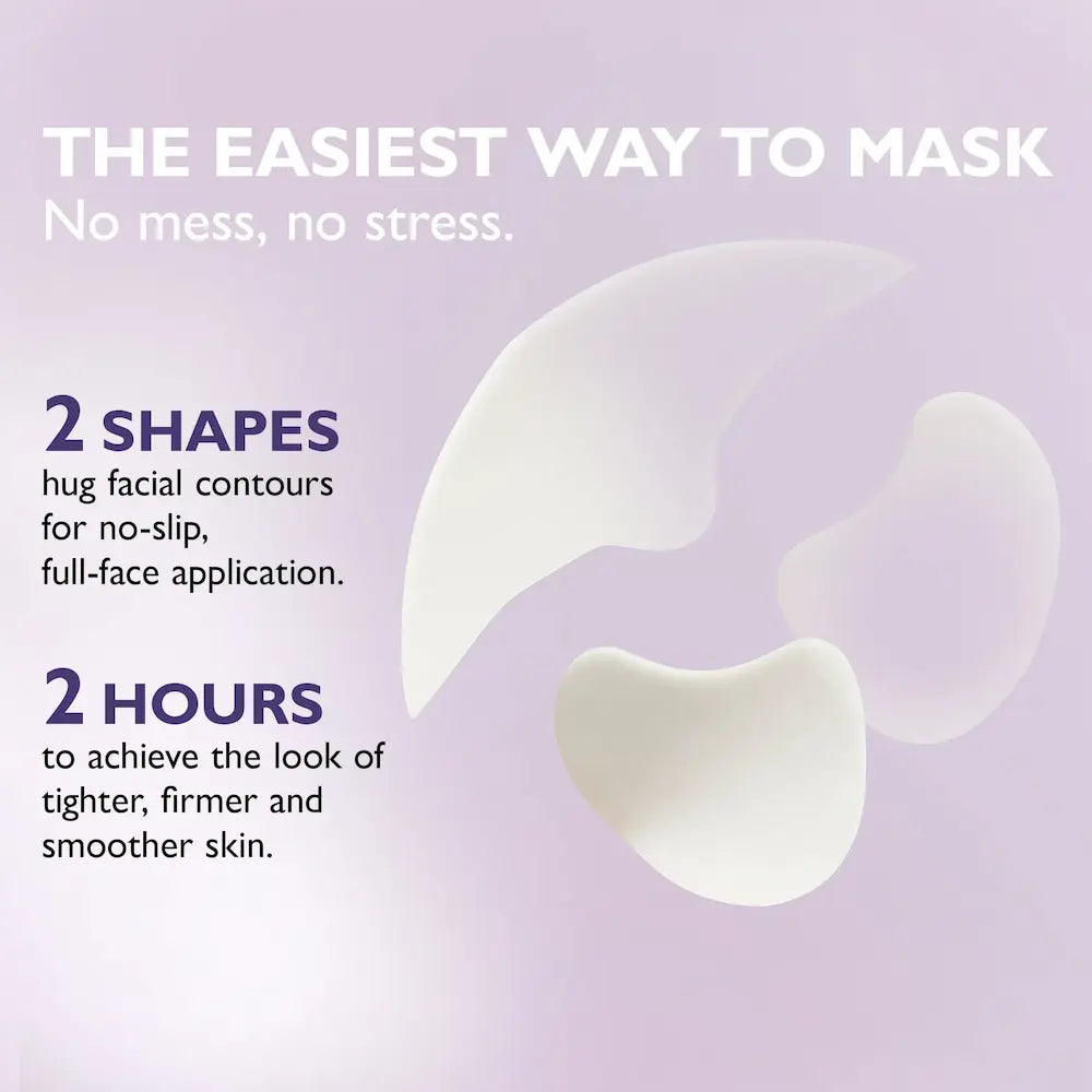 Peter Thomas Roth Instant FIRMx® Collagen Tightening Face Patches 12 Patches shapes