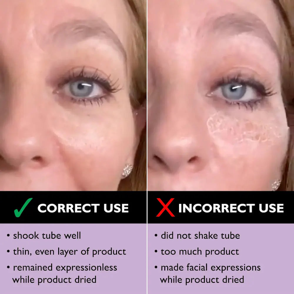 Peter Thomas Roth Instant FIRMx® Temporary Face Tightener Easy-Wear Formula 1.35 oz correct use
