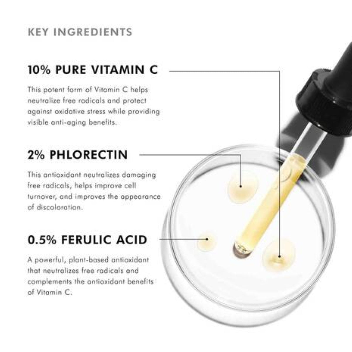 SkinCeuticals Phloretin CF 1 fl oz - SkinElite - ingredients