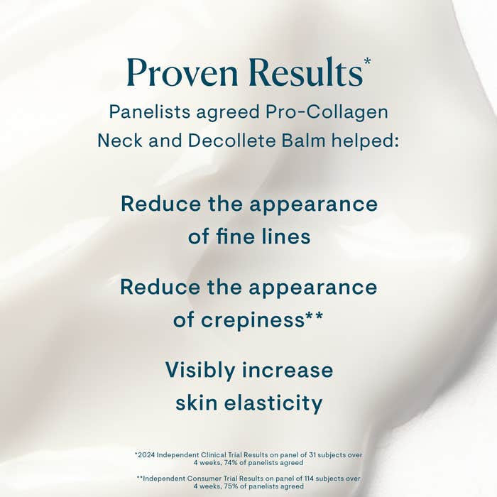 Elemis Pro-Collagen Neck & Décolleté Balm 1.6 fl oz - SkinElite - results