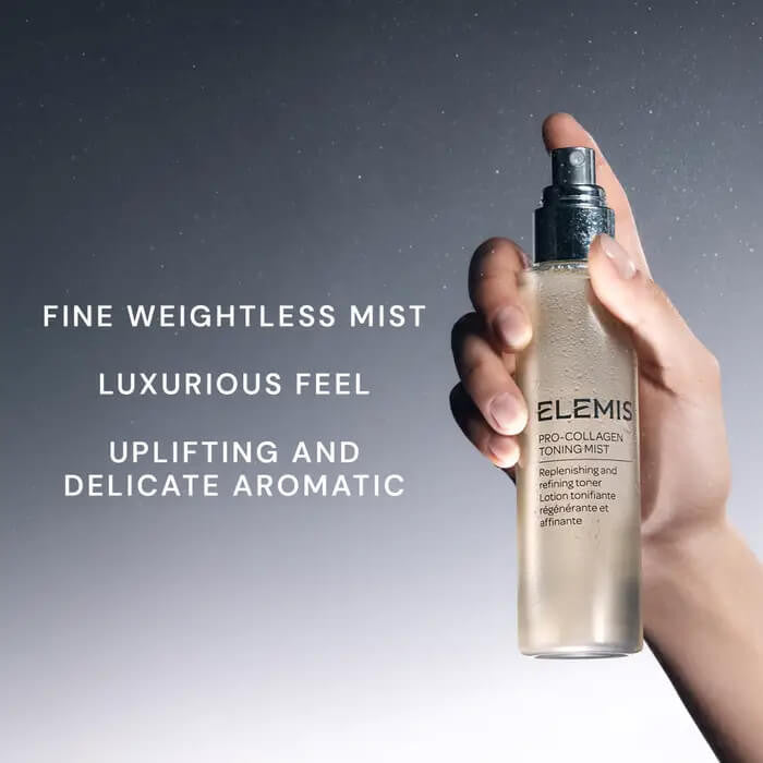 Elemis Pro-Collagen Toning Mist - Skin Elite - features