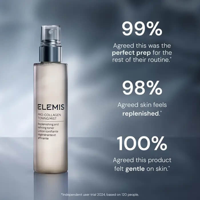 Elemis Pro-Collagen Toning Mist - Skin Elite - clinical test