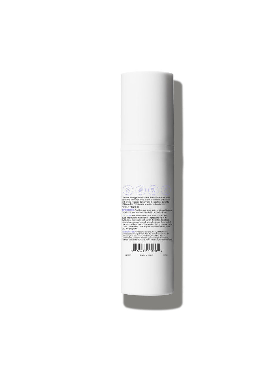 Replenix Retinol 5x Regenerate Dry Serum 1 oz Back