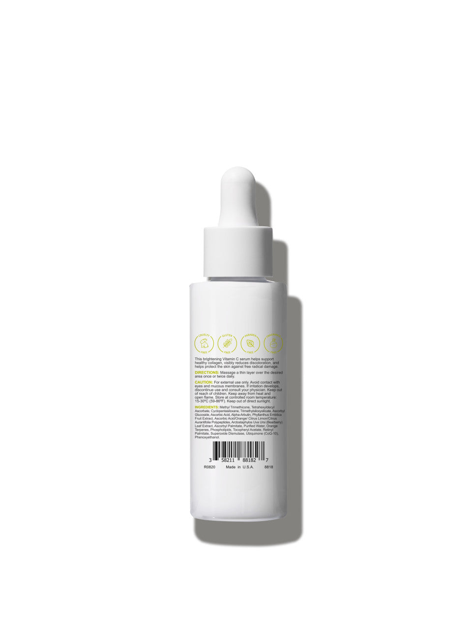 Replenix Vitamin C Pro Collagen Serum 1 oz Back