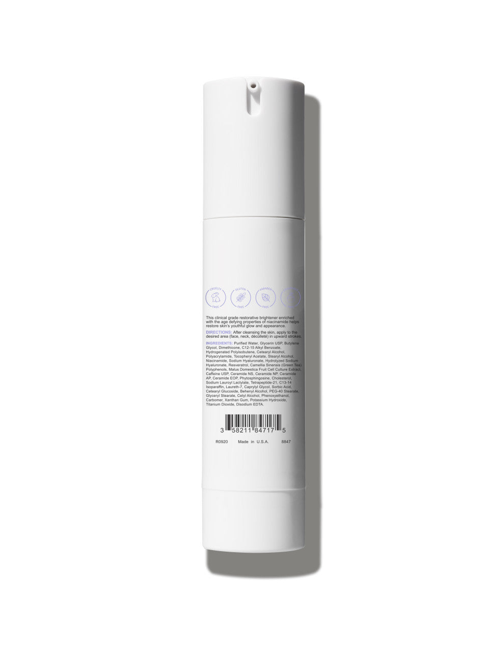 Replenix Age Restore Brightening Moisturizer 1.7 oz Back
