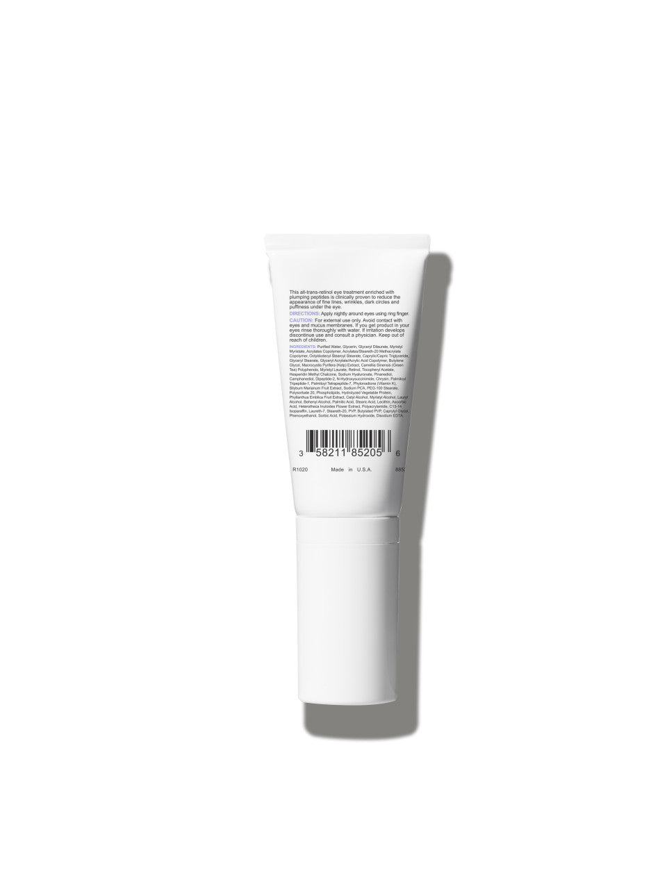 Replenix Age Restore Retinol Eye Repair 0.5 oz Back