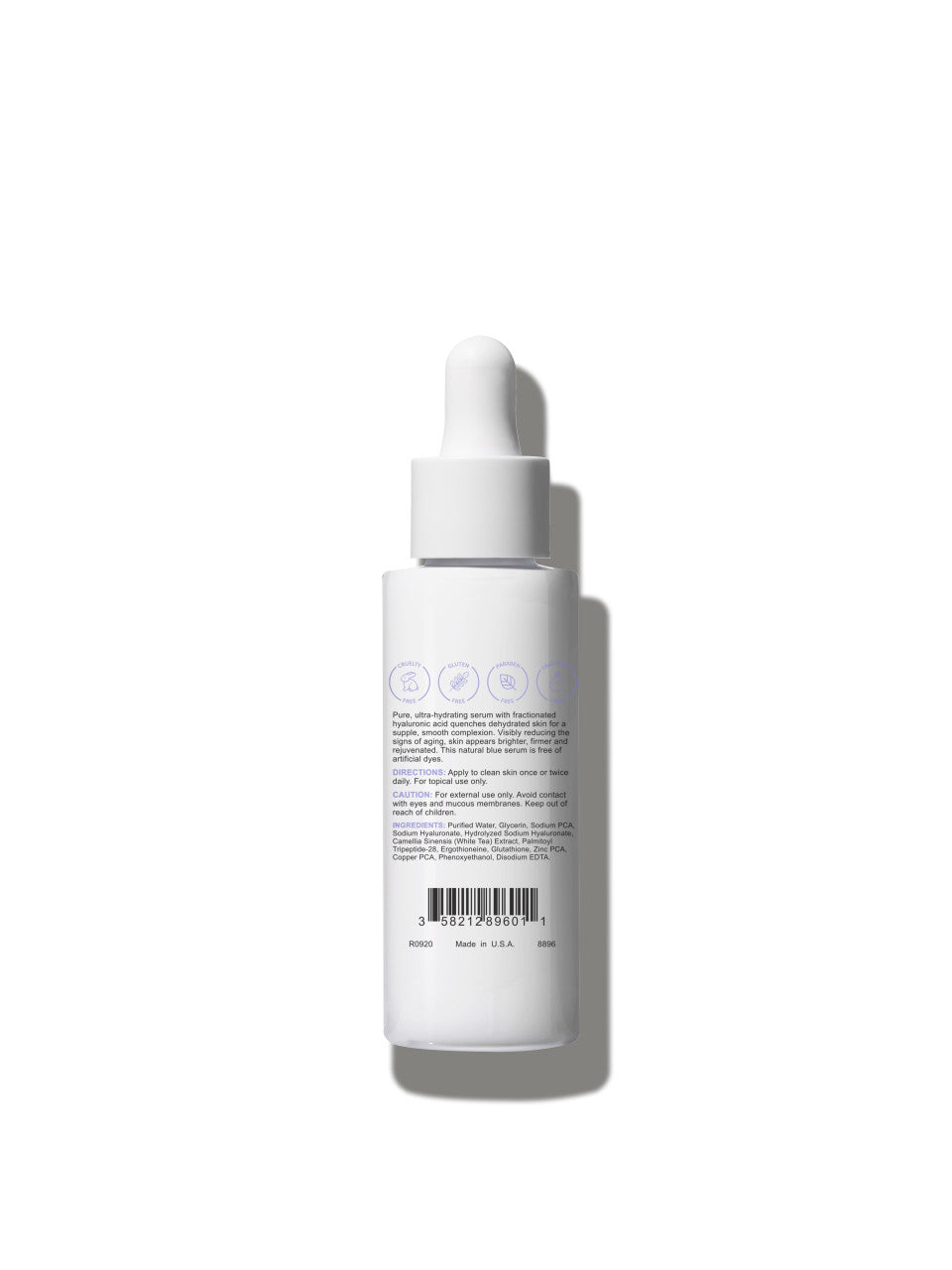 Replenix Hyaluronic Acid Hydration Serum 1 oz Back