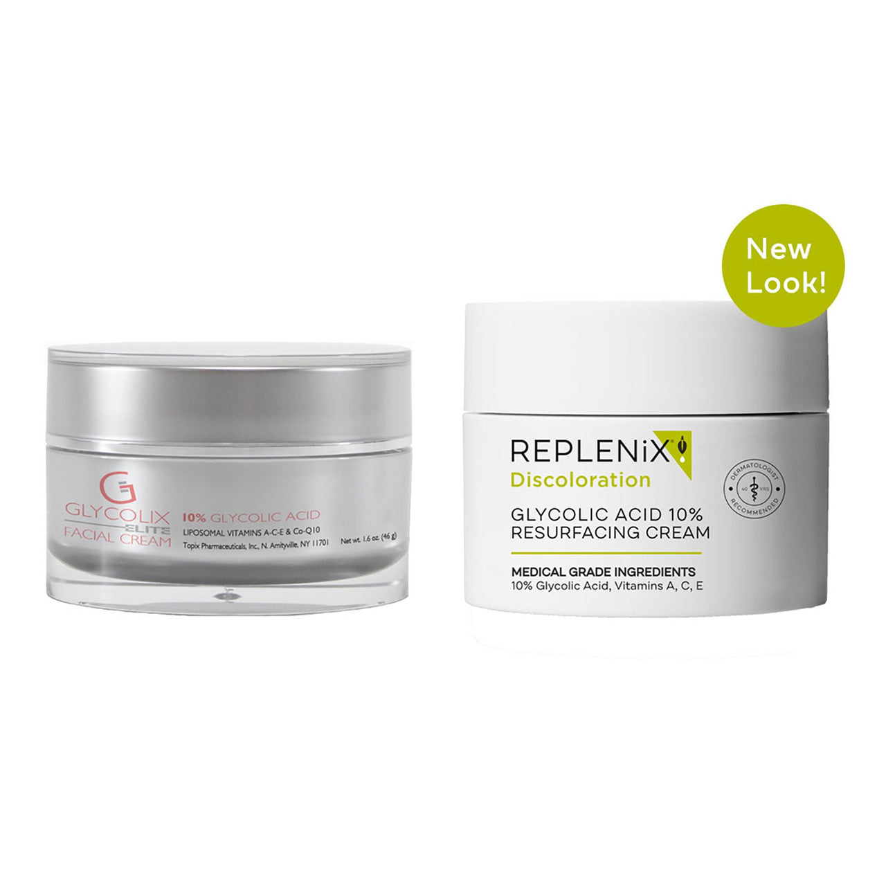 Replenix Glycolic Acid 10% Resurfacing Cream new look