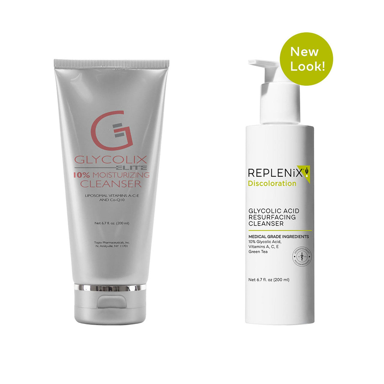 Replenix Glycolic Acid Resurfacing Cleanser 6.7 fl oz new look