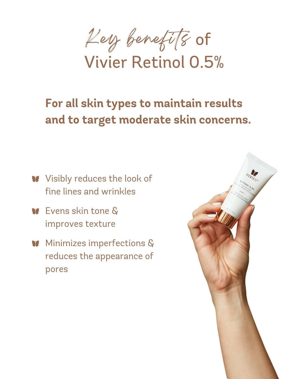 Vivier Retinol 0.5% 1 fl oz - SkinElite - benefits