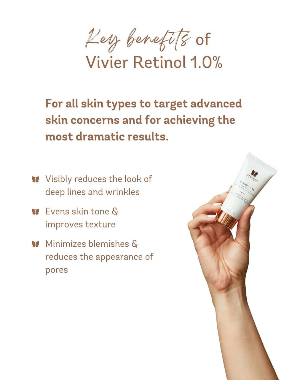 Vivier Retinol 1.0% 1 fl oz - SkinElite - benefits