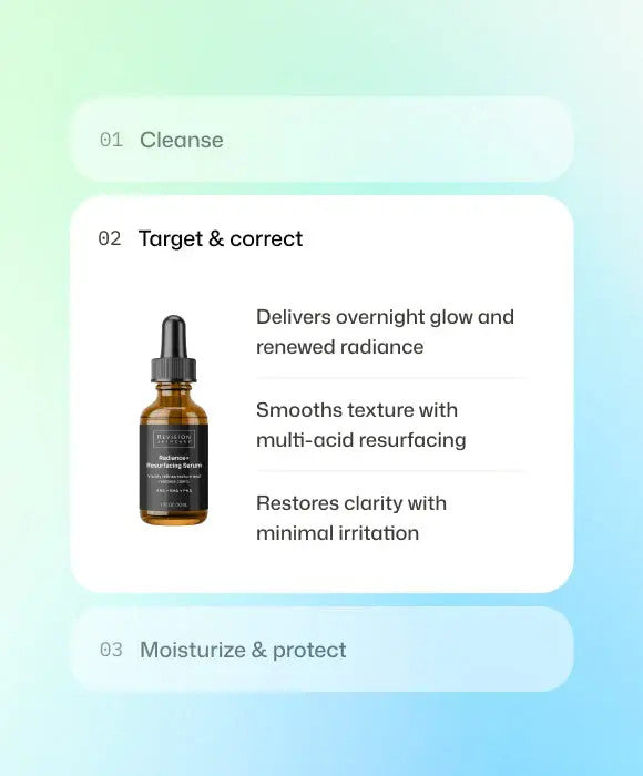 Revision Radiance+ Resurfacing Serum 1 fl oz | Skin Elite