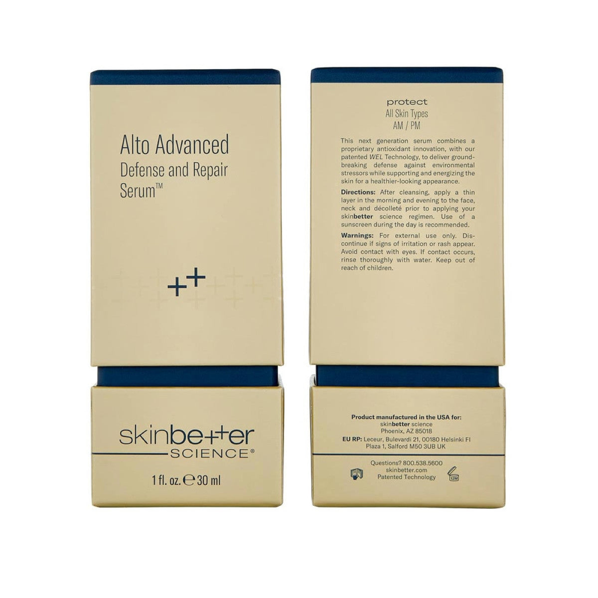 SkinBetter Science Alto Advanced Defense and Repair Serum - SkinElite - boxes