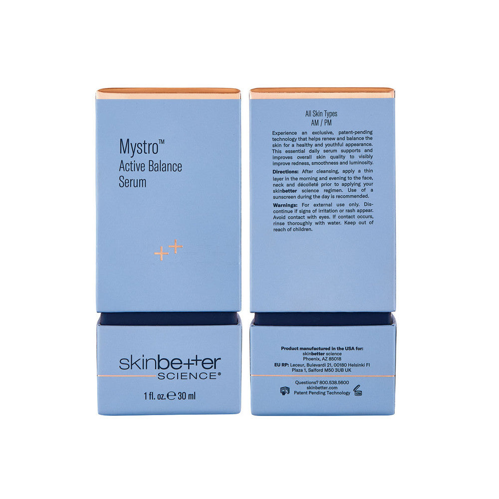 SkinBetter Science Mystro Active Balance Serum 1 fl oz - SkinElite - boxes