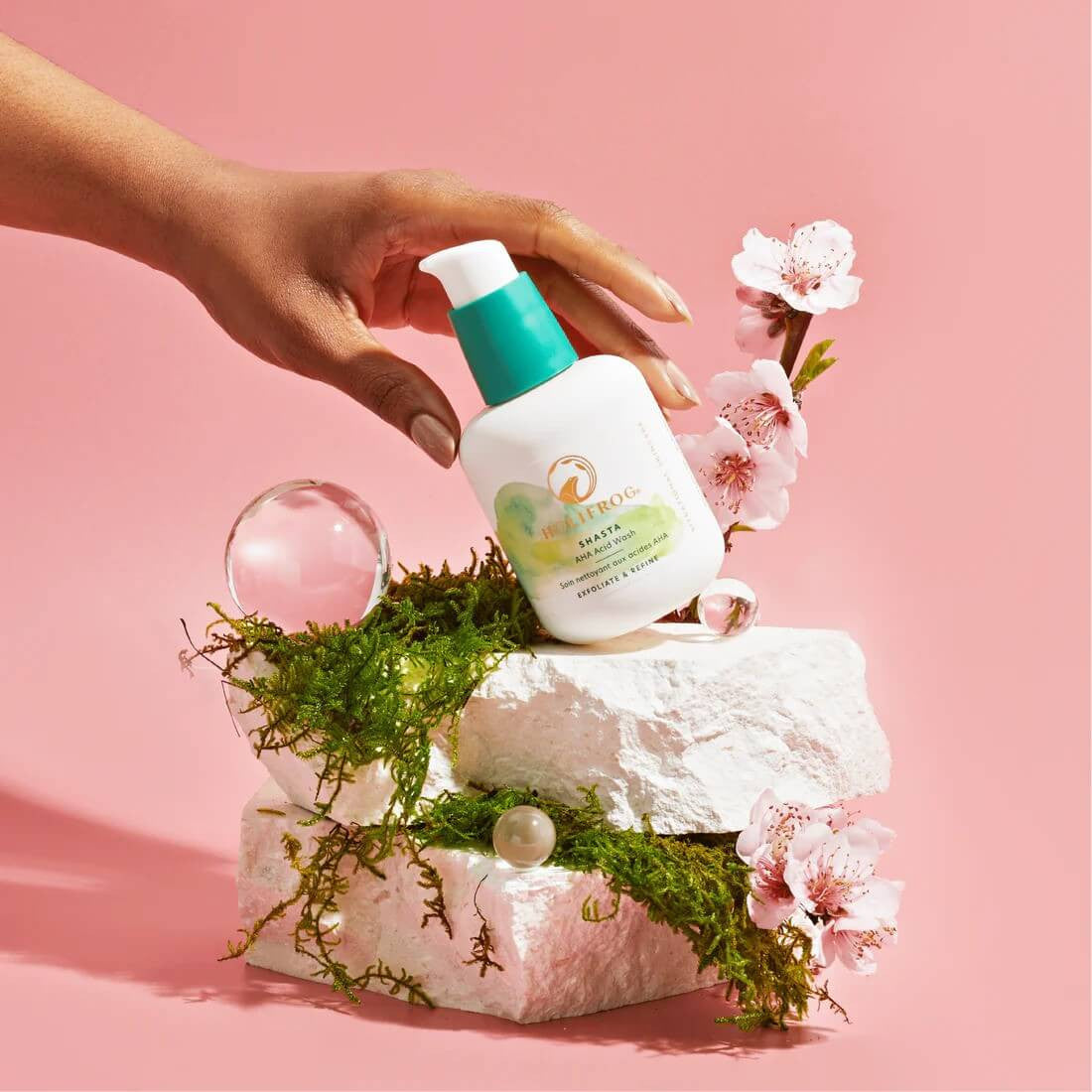 HoliFrog Shasta Exfoliating AHA Daily Cleanser - Skin Elite - product display