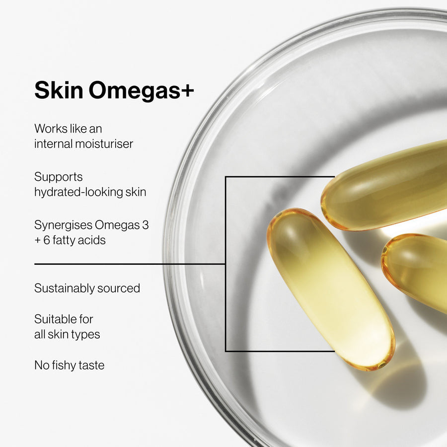Jane Iredale Skin Omegas - 180 capsules - SkinElite - info