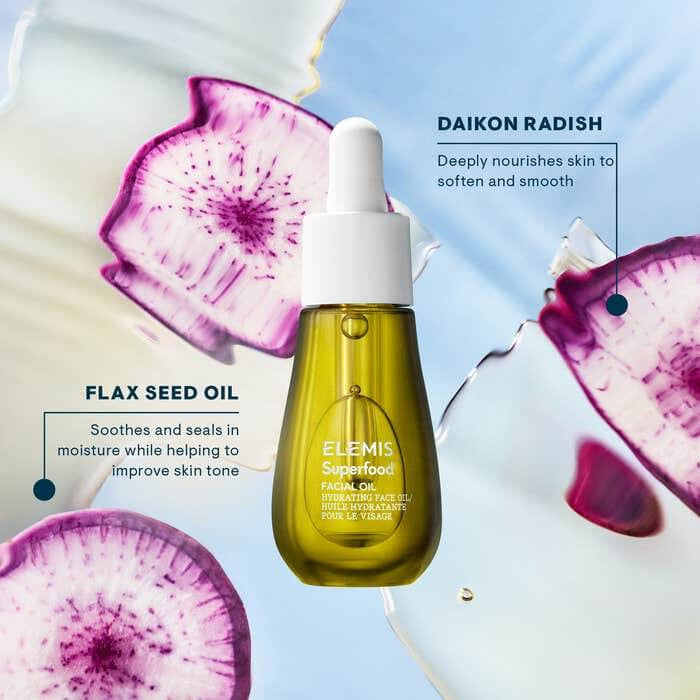 Elemis Superfood Facial Oil 0.5 fl oz - SkinElite - ingredients