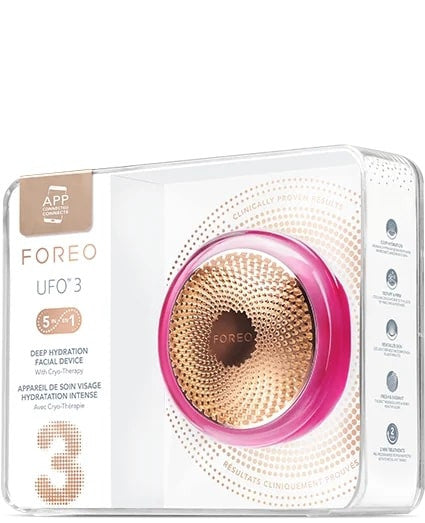 FOREO UFO 3 - Fuchsia - SkinElite - box