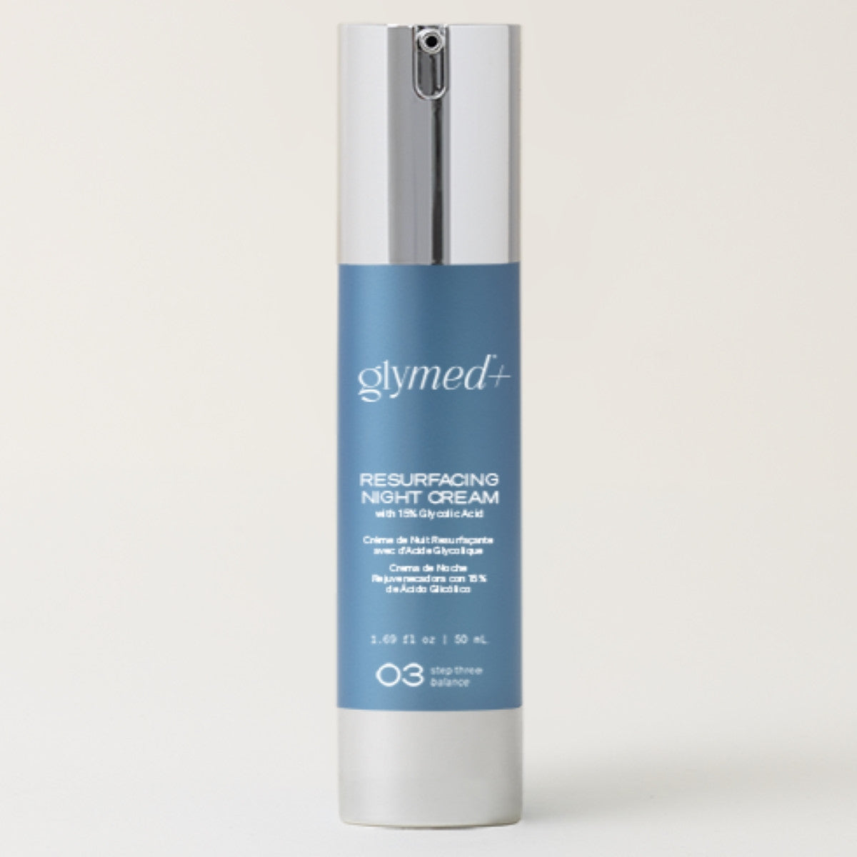 GlyMed Plus Resurfacing Night Cream with 15% Glycolic Acid 1.69 fl oz - SkinElite