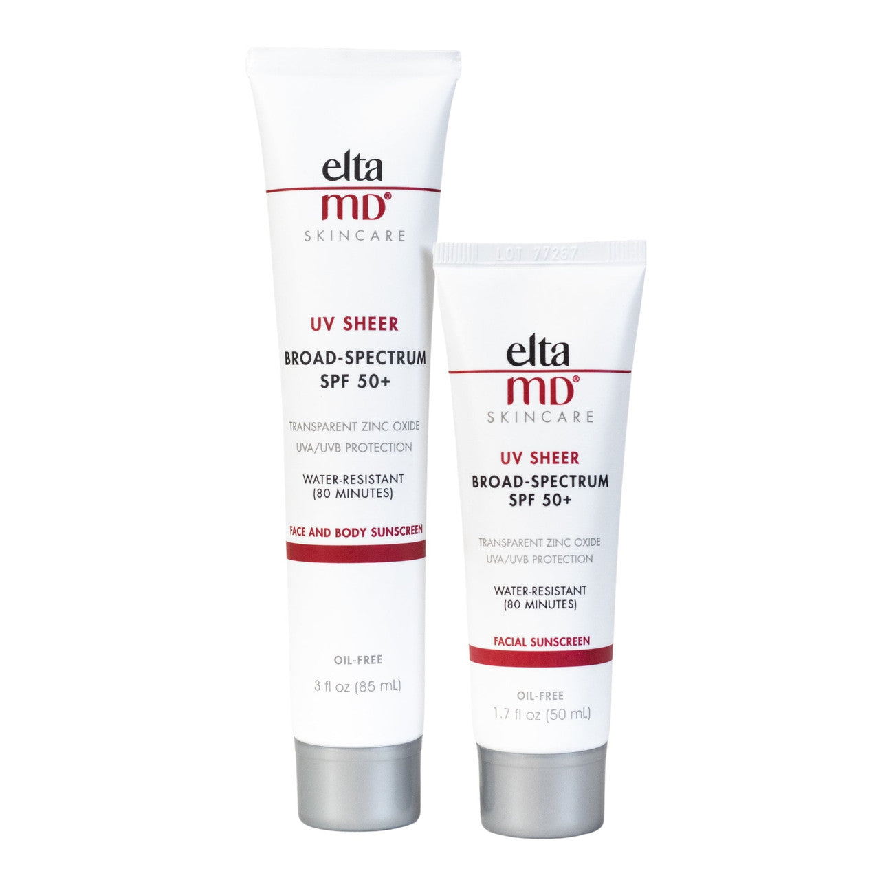 EltaMD UV Sheer Sunscreen Broad Spectrum SPF 50+ - SkinElite - 1.7 and 3 fl oz