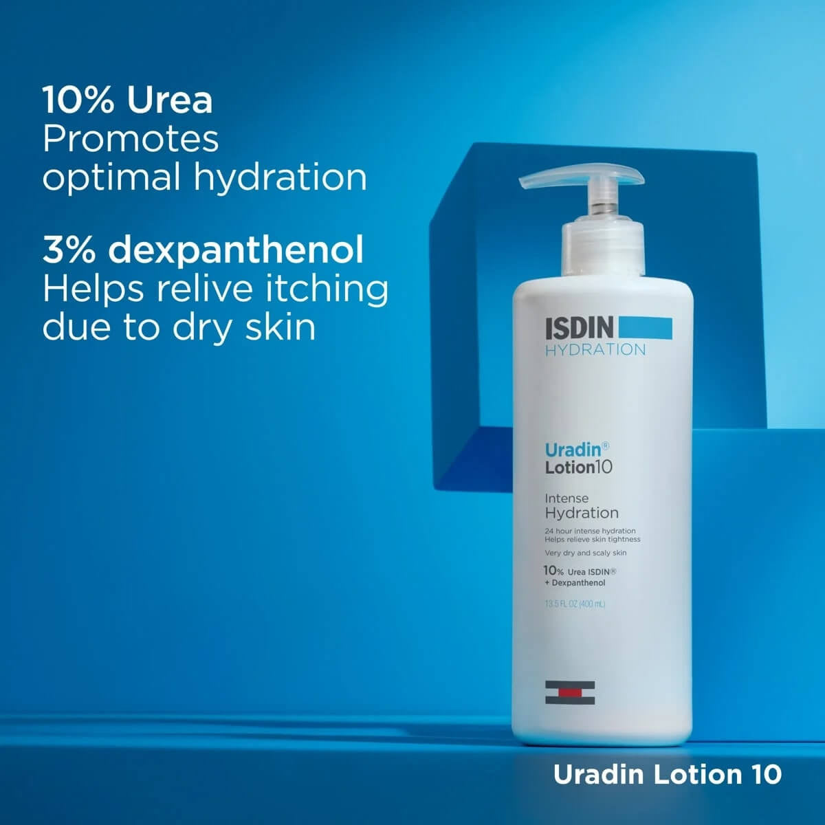 SDIN Uradin Lotion 10 Intense Hydration 13.52 fl oz - SkinElite - ingredients