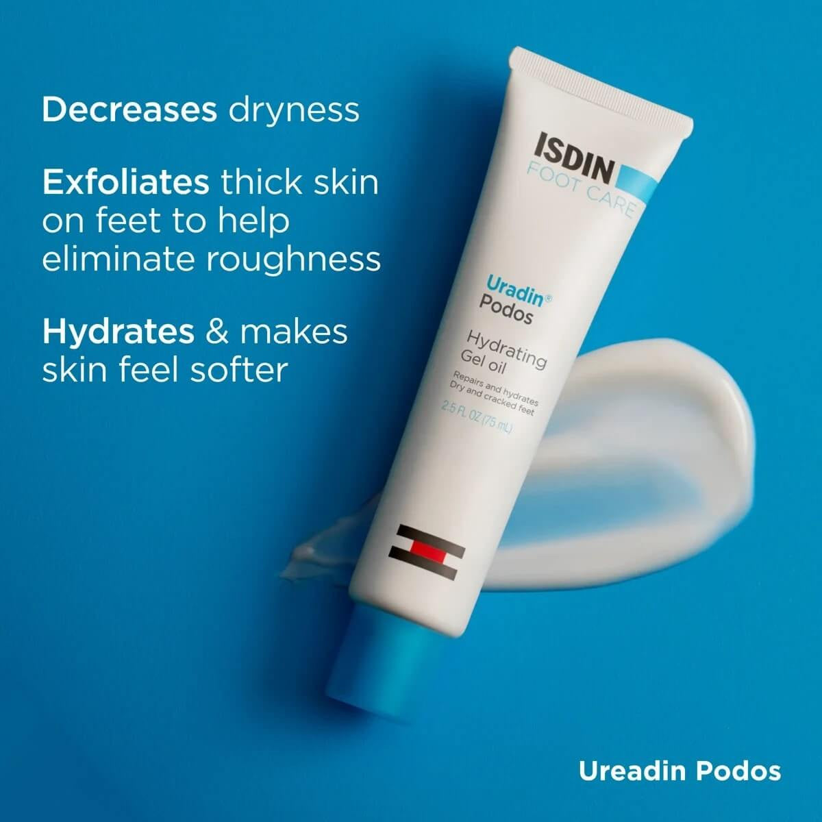ISDIN Uradin Podos Hydrating Gel Oil 2.5 fl oz - SkinElite - benefits