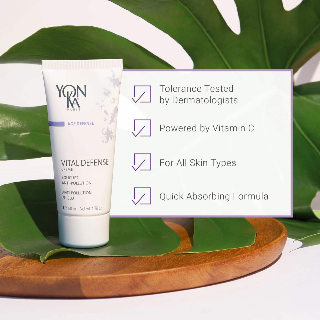 Yon-Ka Paris Vital Defense 1.76 oz - Skin Elite - benefits