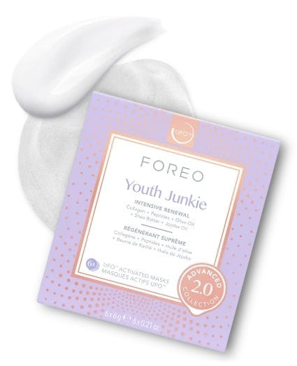 FOREO Youth Junkie UFO mask (6 masks) - SkinElite - open packet