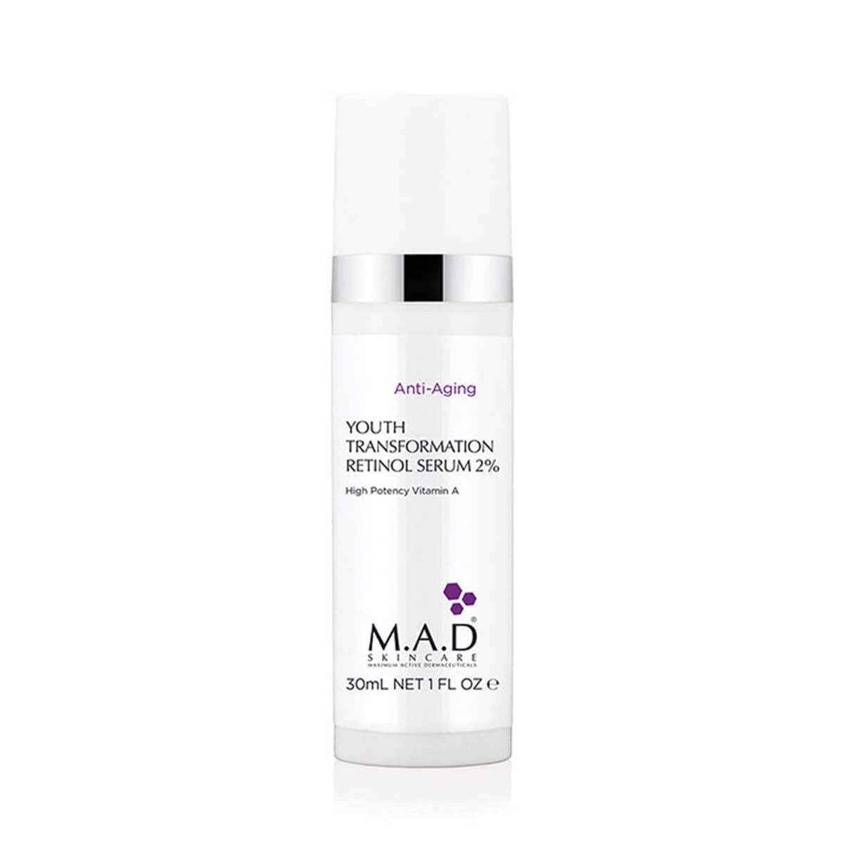 M.A.D Skincare Youth Transformation Retinol Complex Serum 2% 1 fl oz - Skin Elite