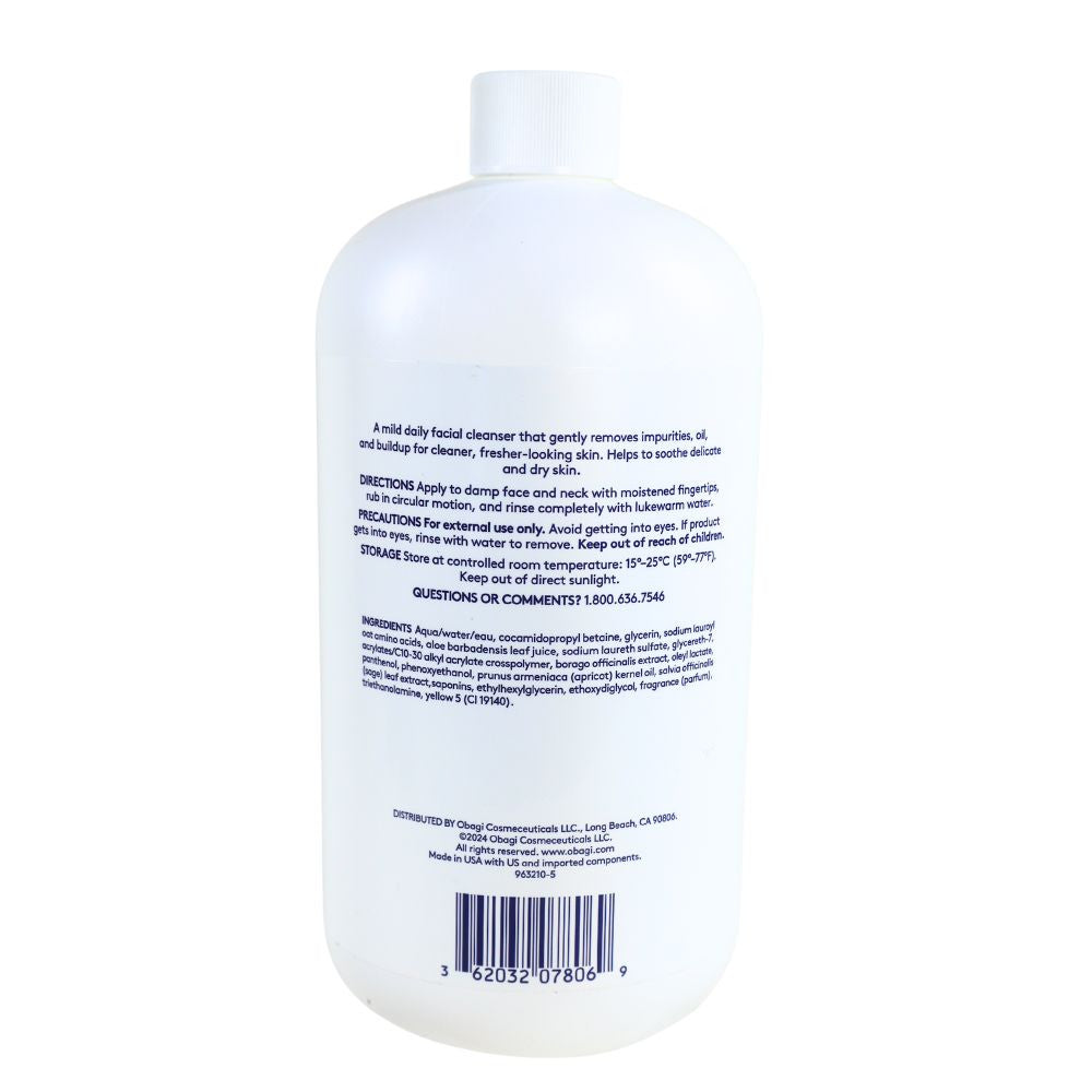 Obagi Nu-Derm Gentle Cleanser 33 fl oz - SkinElite - back