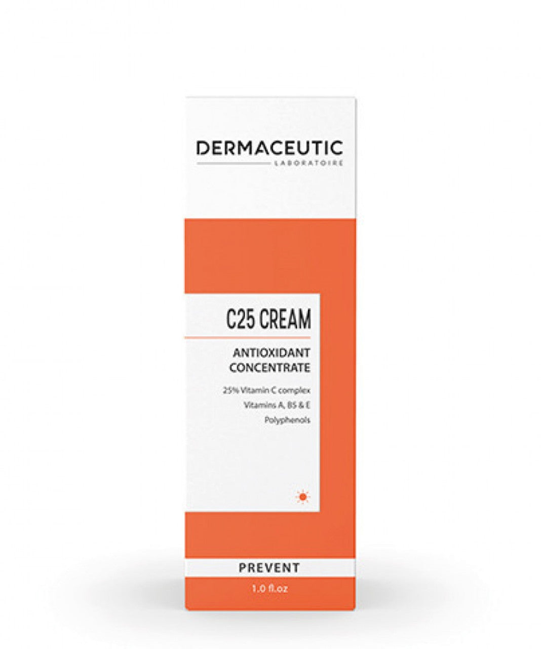 Dermaceutic C25 Cream Antioxidant Concentrate 1 oz box